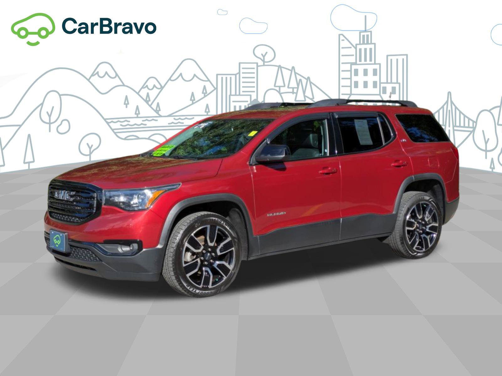 Certified 2019 GMC Acadia SLT w/ Black Edition AWD/4WD image 1