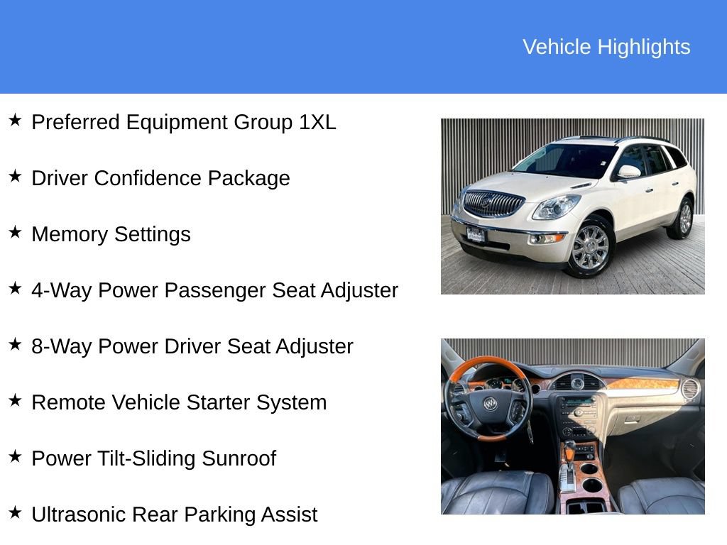 Used 2011 Buick Enclave CXL AWD/4WD image 5