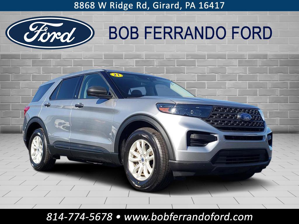 Used 2021 Ford Explorer 4WD w/ Class III Trailer Tow Package image 1