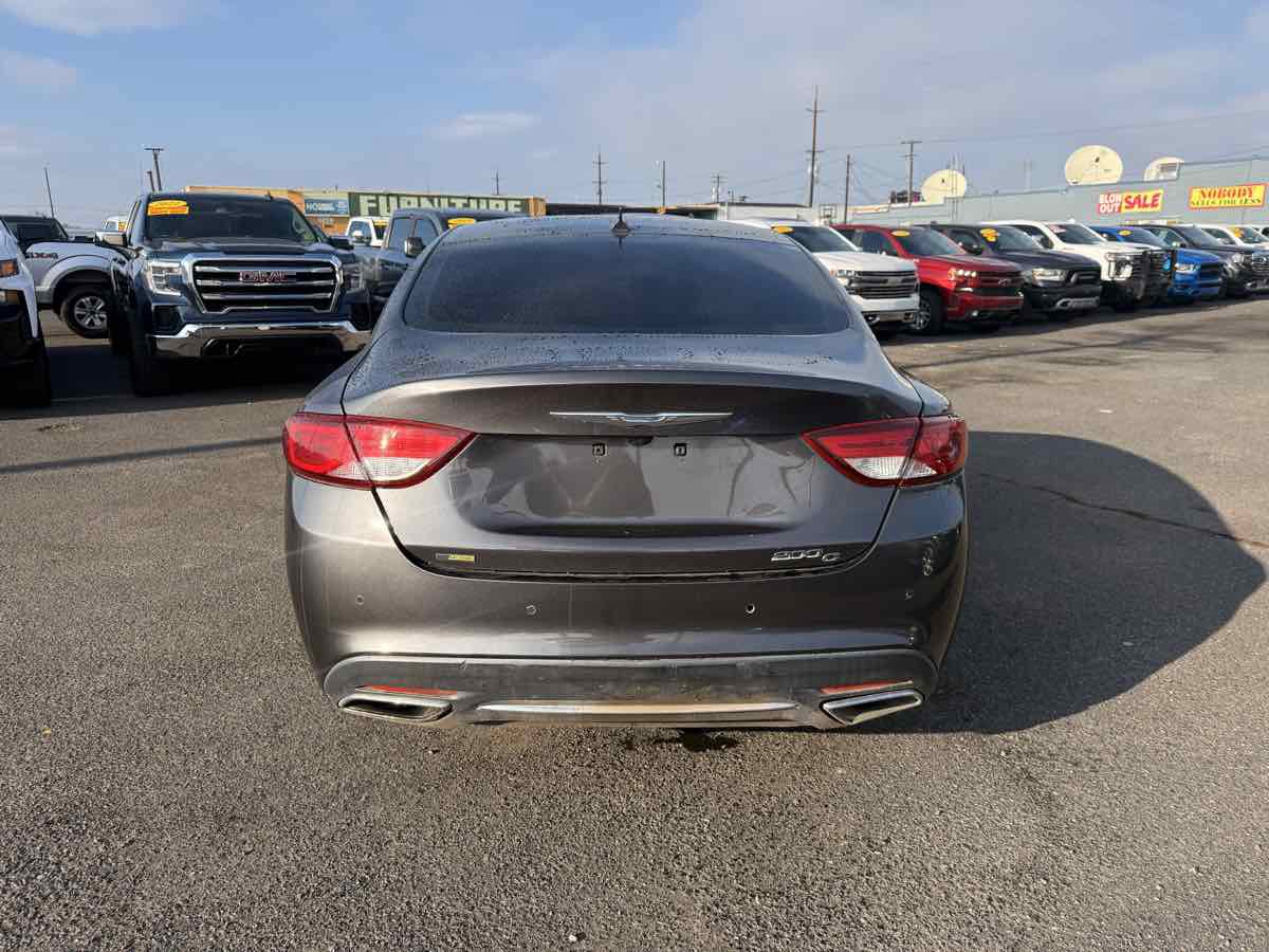 Used 2015 Chrysler 200 C w/ Navigation & Sound Group I FWD image 4