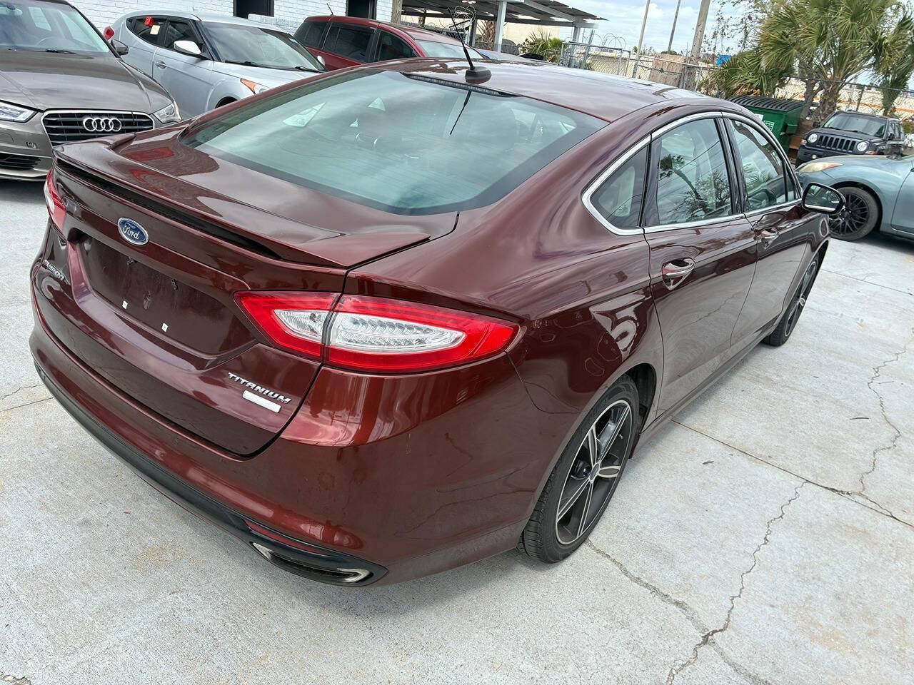 Used 2016 Ford Fusion Titanium w/ Terracotta Package FWD image 4