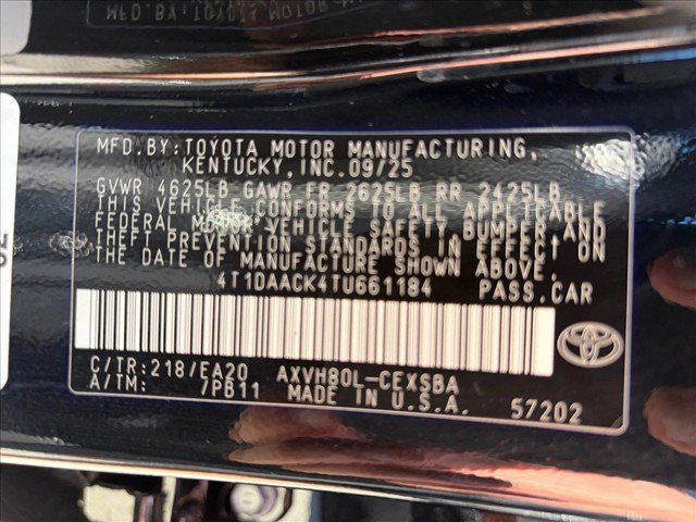 Used 2026 Toyota Camry SE w/ Convenience Package FWD image 22