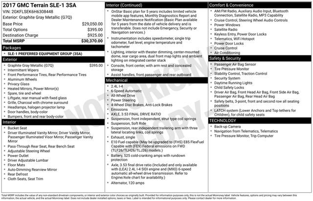 Used 2017 GMC Terrain SLE image 5