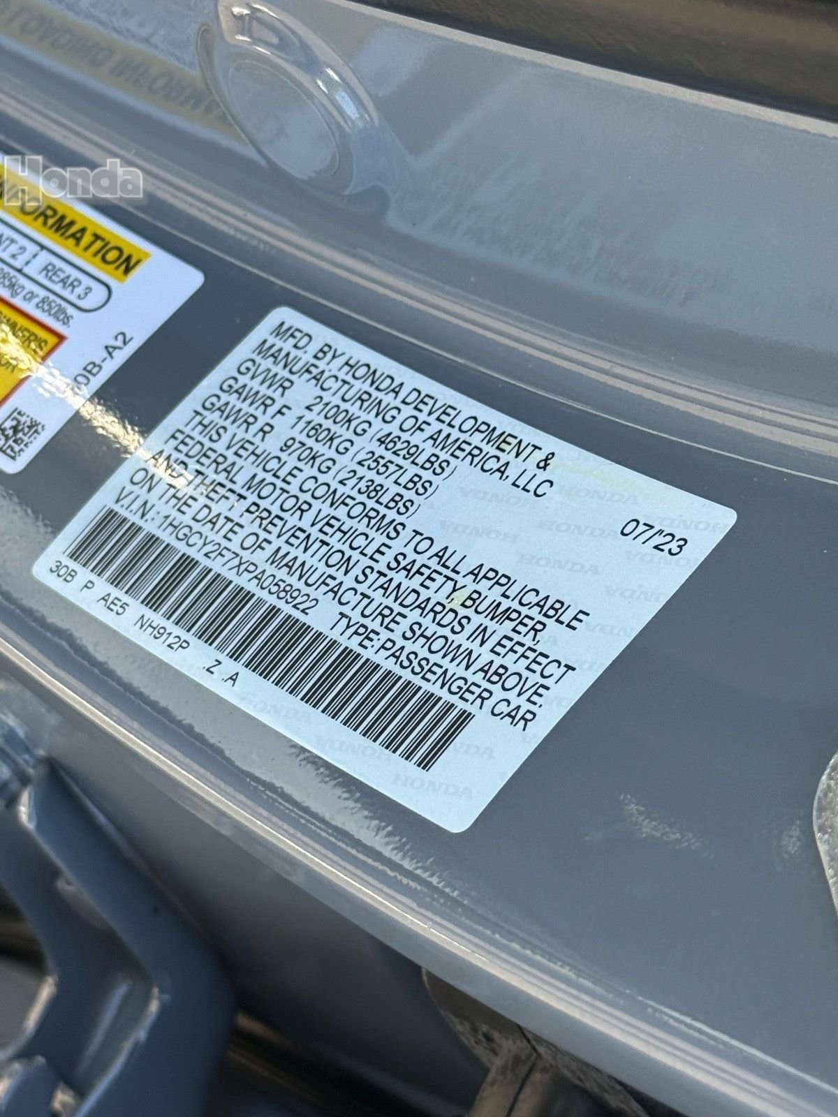 Used 2023 Honda Accord Sport image 34