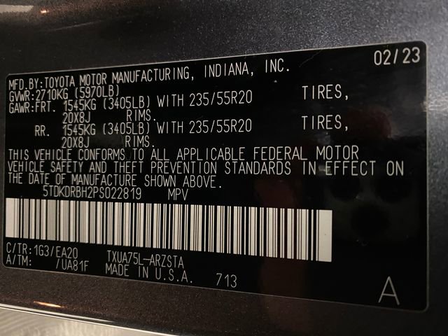 Used 2023 Toyota Highlander XSE image 27