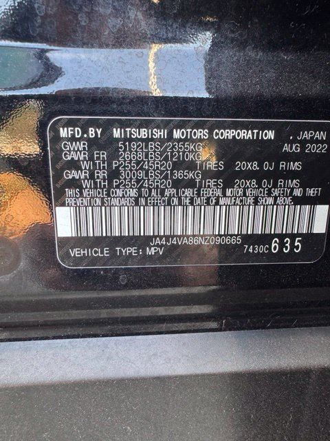 Used 2022 Mitsubishi Outlander SEL AWD/4WD image 44
