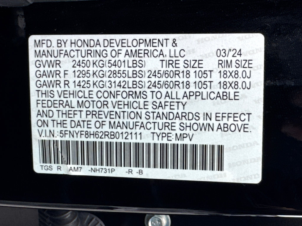 Used 2024 Honda Passport TrailSport image 37