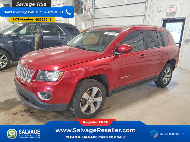 Used 2017 Jeep Compass High Altitude image 1