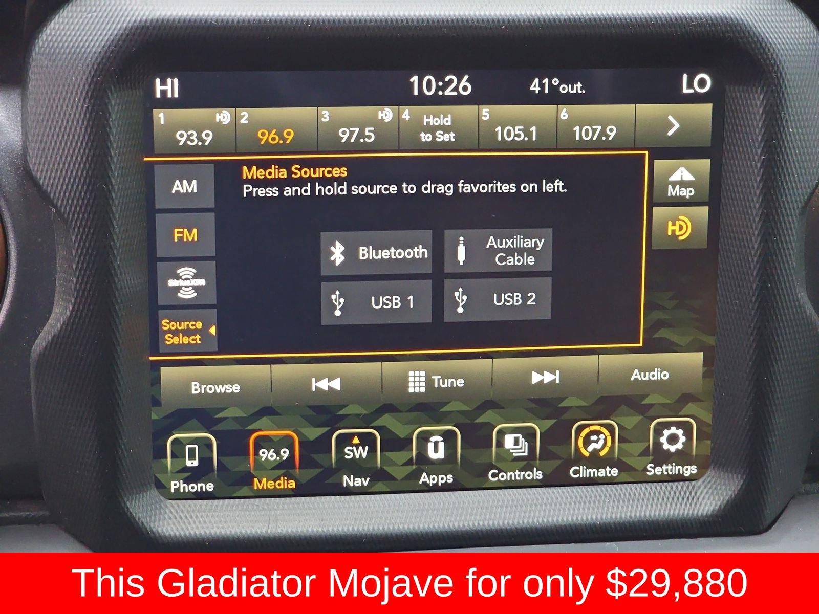 Used 2022 Jeep Gladiator Mojave image 29