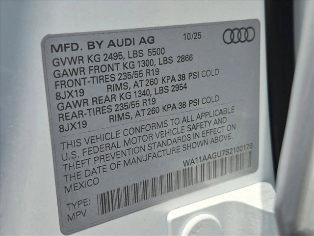 Certified 2025 Audi Q5 Premium w/ Convenience Package AWD/4WD image 26