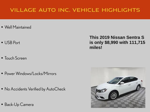 Used 2019 Nissan Sentra S w/ Appearance Package image 7
