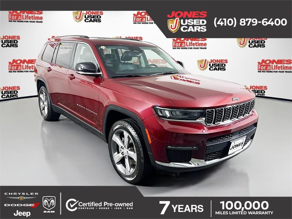 Used 2021 Jeep Grand Cherokee L Limited AWD/4WD video 1