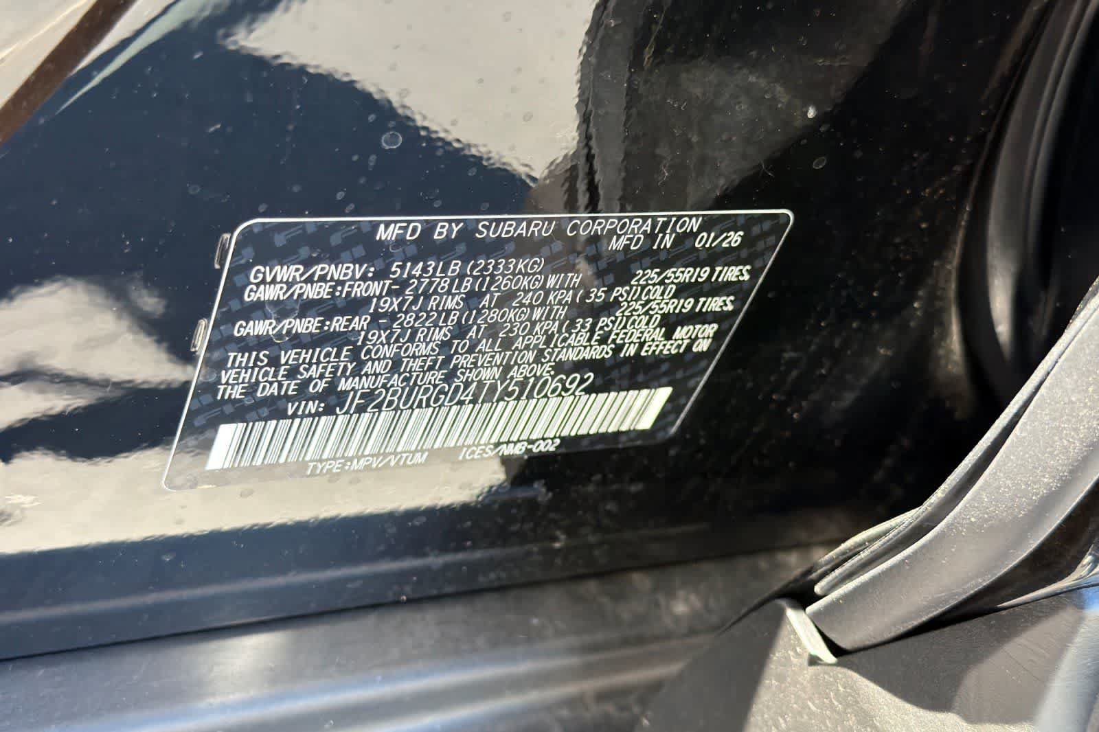 New 2026 Subaru Outback Limited XT AWD/4WD image 33