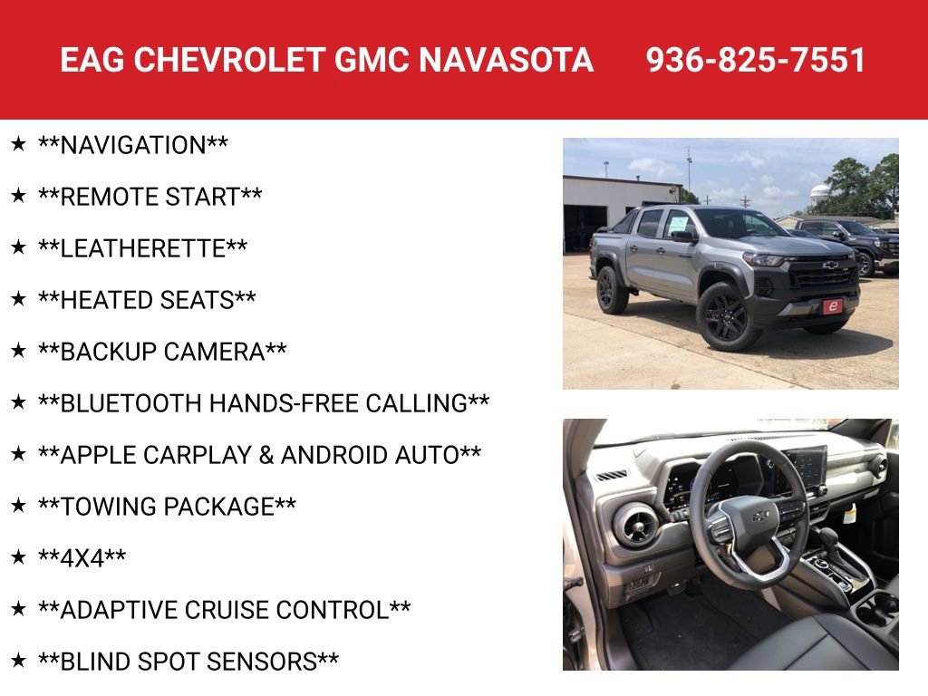 New 2025 Chevrolet Colorado Trail Boss w/ Midnight Edition image 4