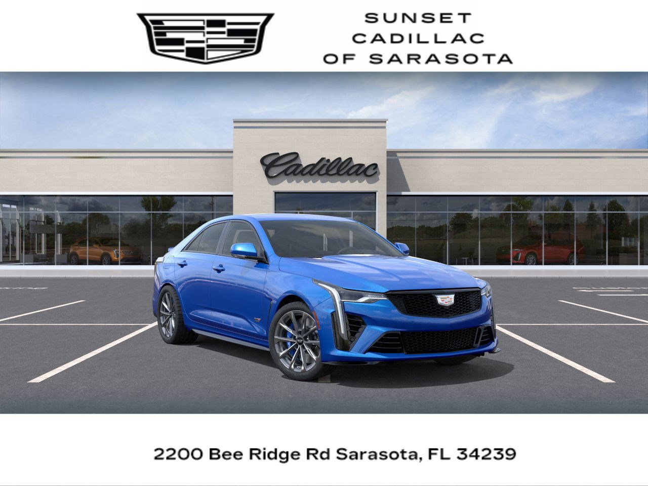 New 2026 Cadillac CT4 V Blackwing w/ Climate Package image 1