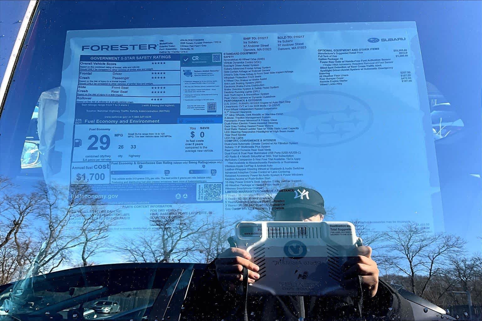 New 2026 Subaru Forester Premium AWD/4WD image 21