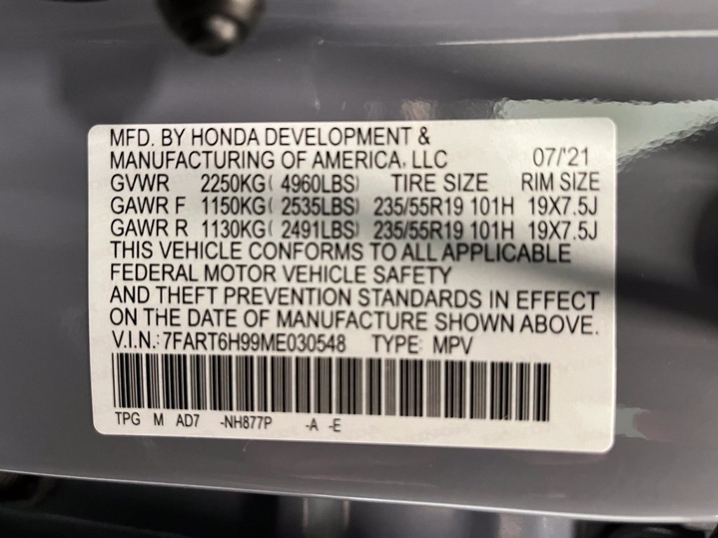 Used 2021 Honda CR-V Touring image 24