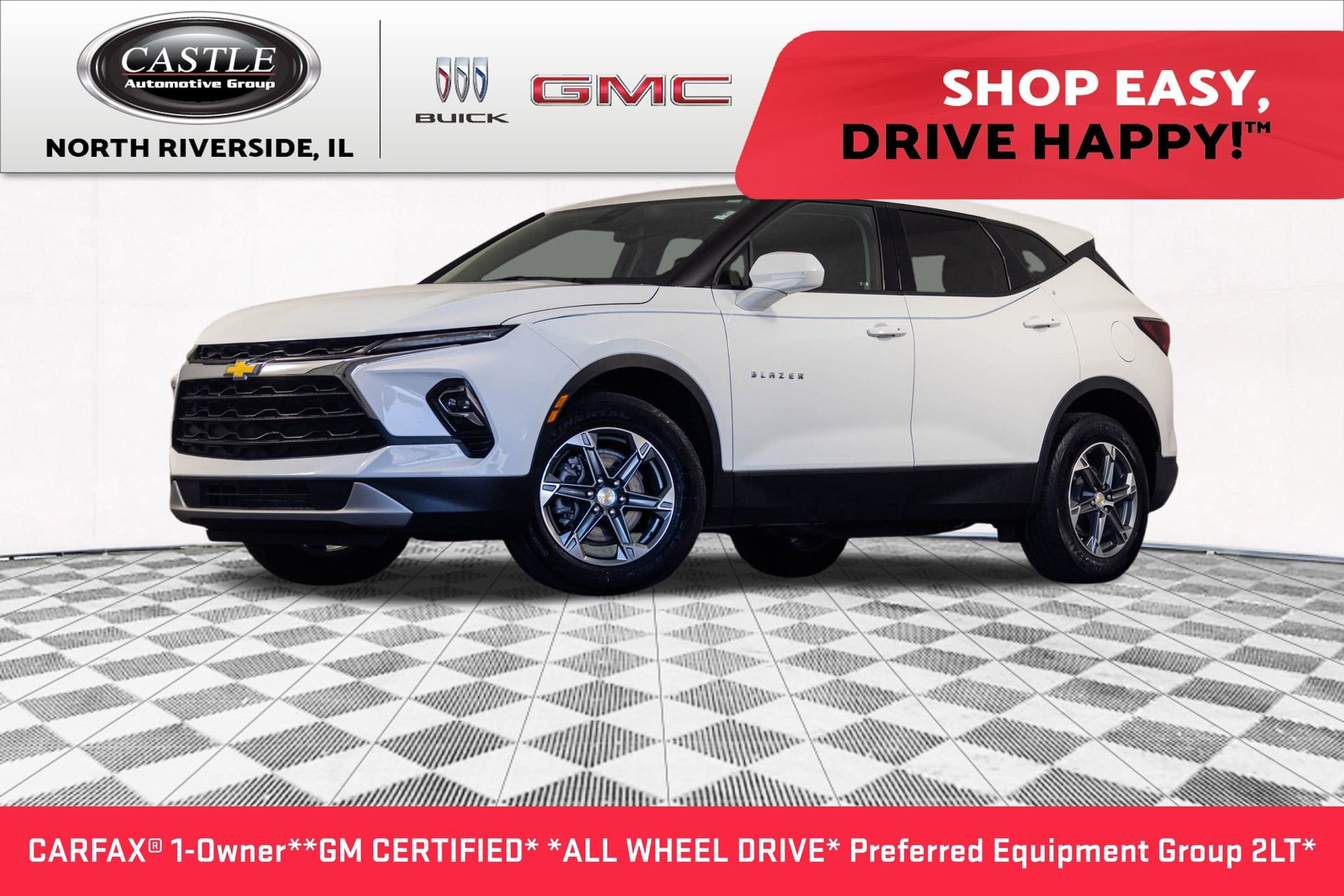 Certified 2023 Chevrolet Blazer LT w/ Driver Confidence Package