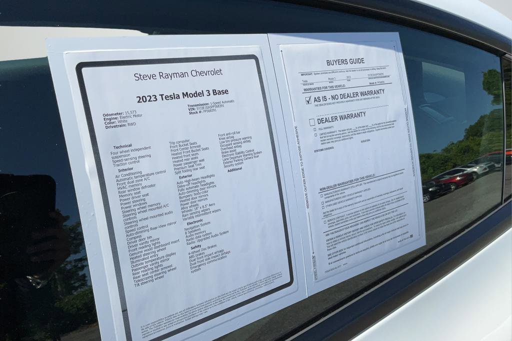 Used 2023 Tesla Model 3 Standard Range RWD image 24