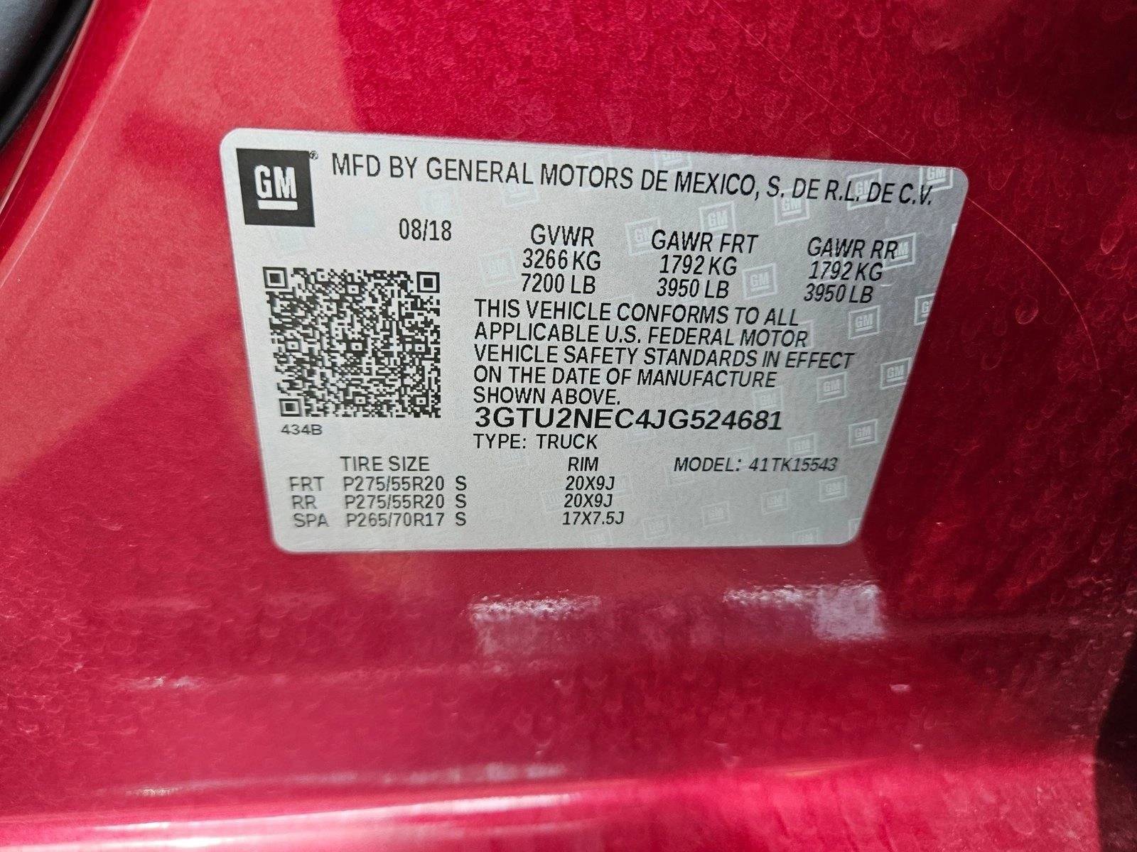 Used 2018 GMC Sierra 1500 SLT w/ Texas SLT Premium Package AWD/4WD image 19