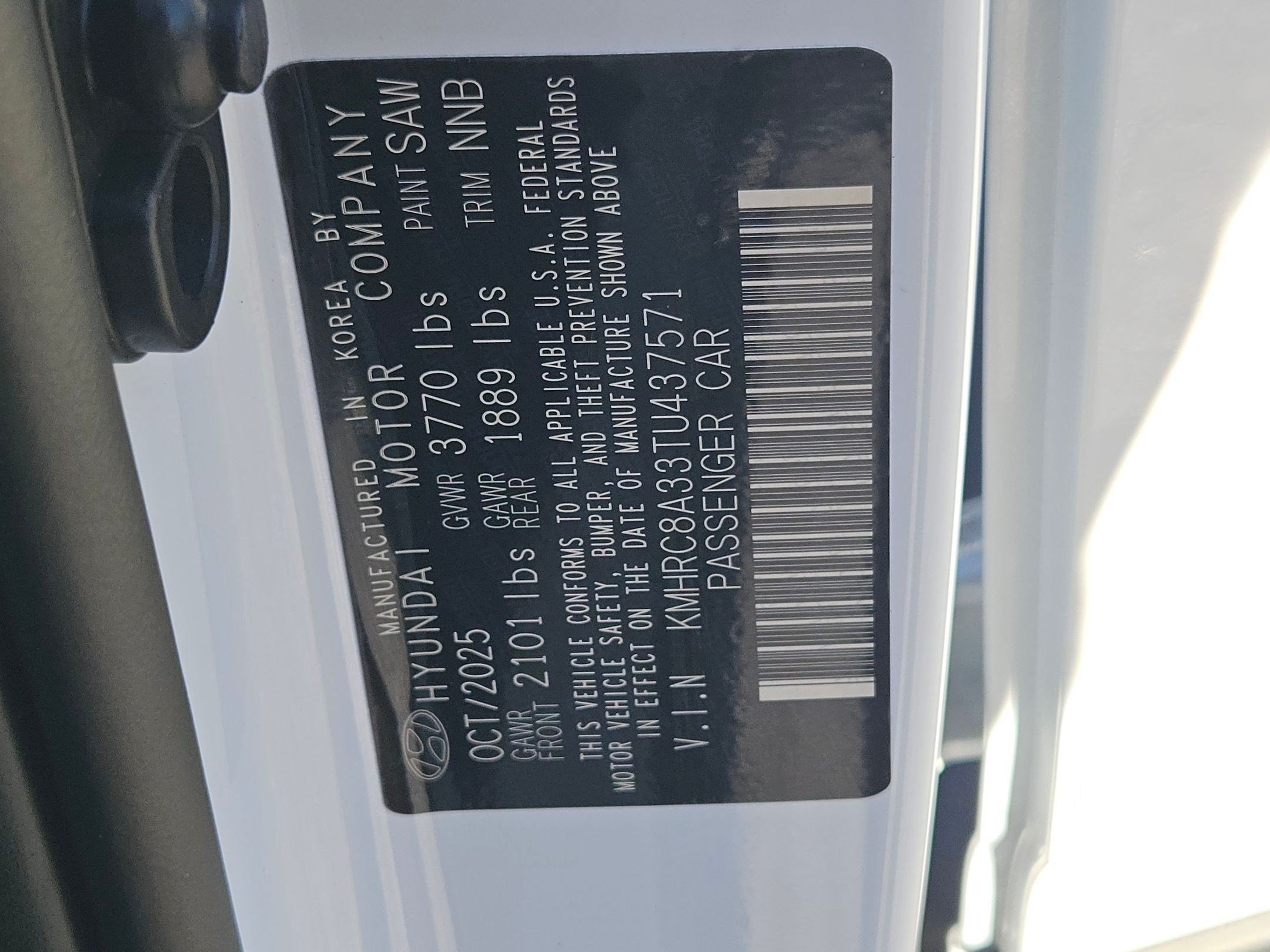 New 2026 Hyundai Venue SEL FWD image 15