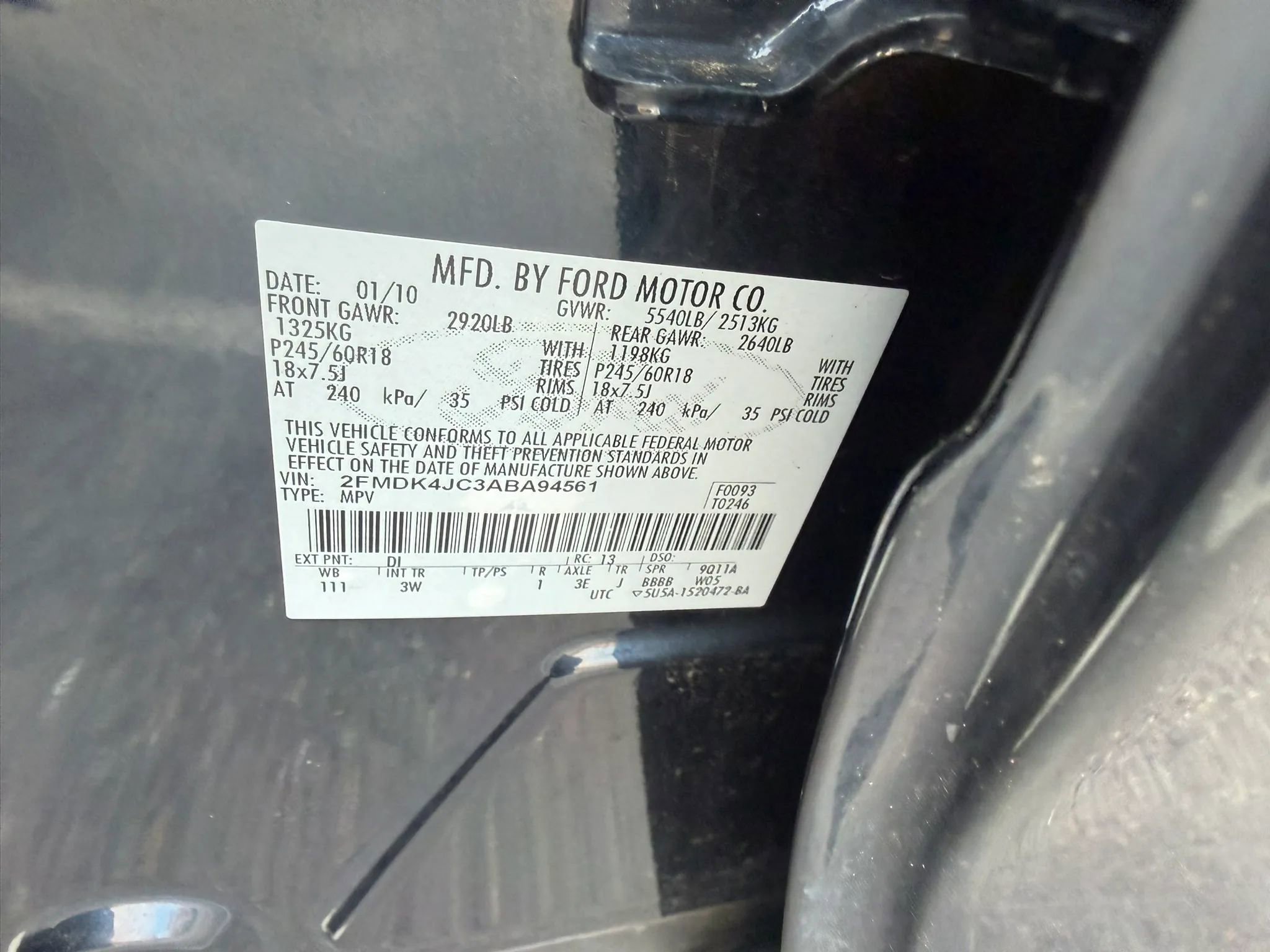 Used 2010 Ford Edge SEL AWD/4WD image 34