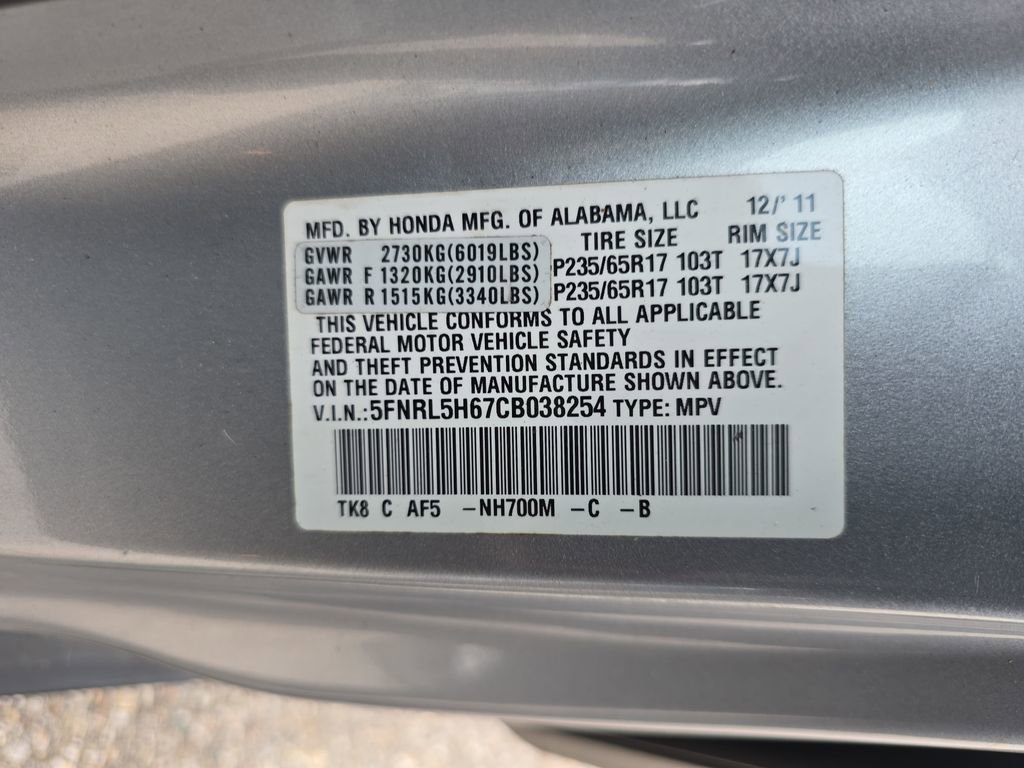 Used 2012 Honda Odyssey EX-L image 41