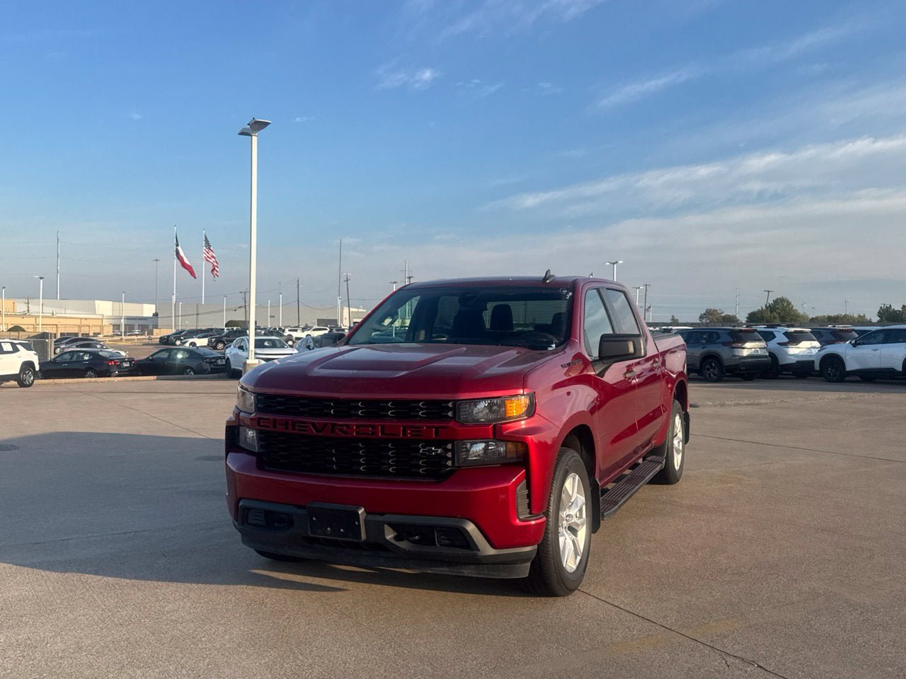 Used 2022 Chevrolet Silverado 1500 Custom w/ LPO, Dark Essentials Package RWD image 7