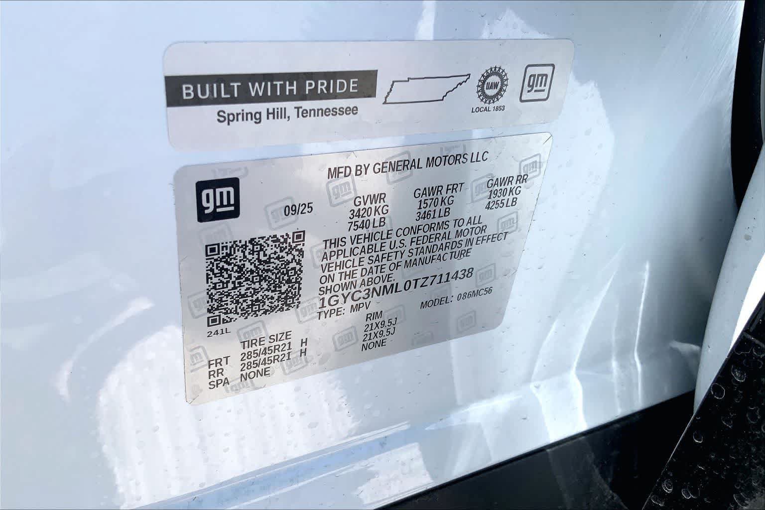Used 2026 Cadillac Vistiq Sport AWD/4WD image 20