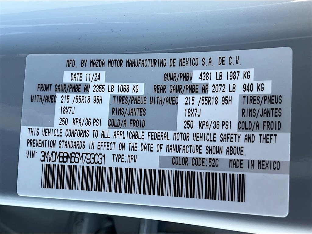 Used 2025 MAZDA CX-30 AWD 2.5 S w/ Select Sport Pkg image 31