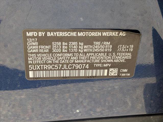 Used 2018 BMW X3 xDrive30i image 27