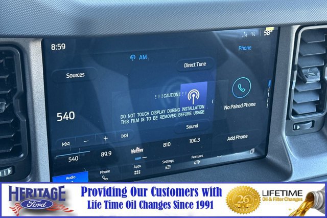 New 2025 Ford Bronco 4-Door image 18