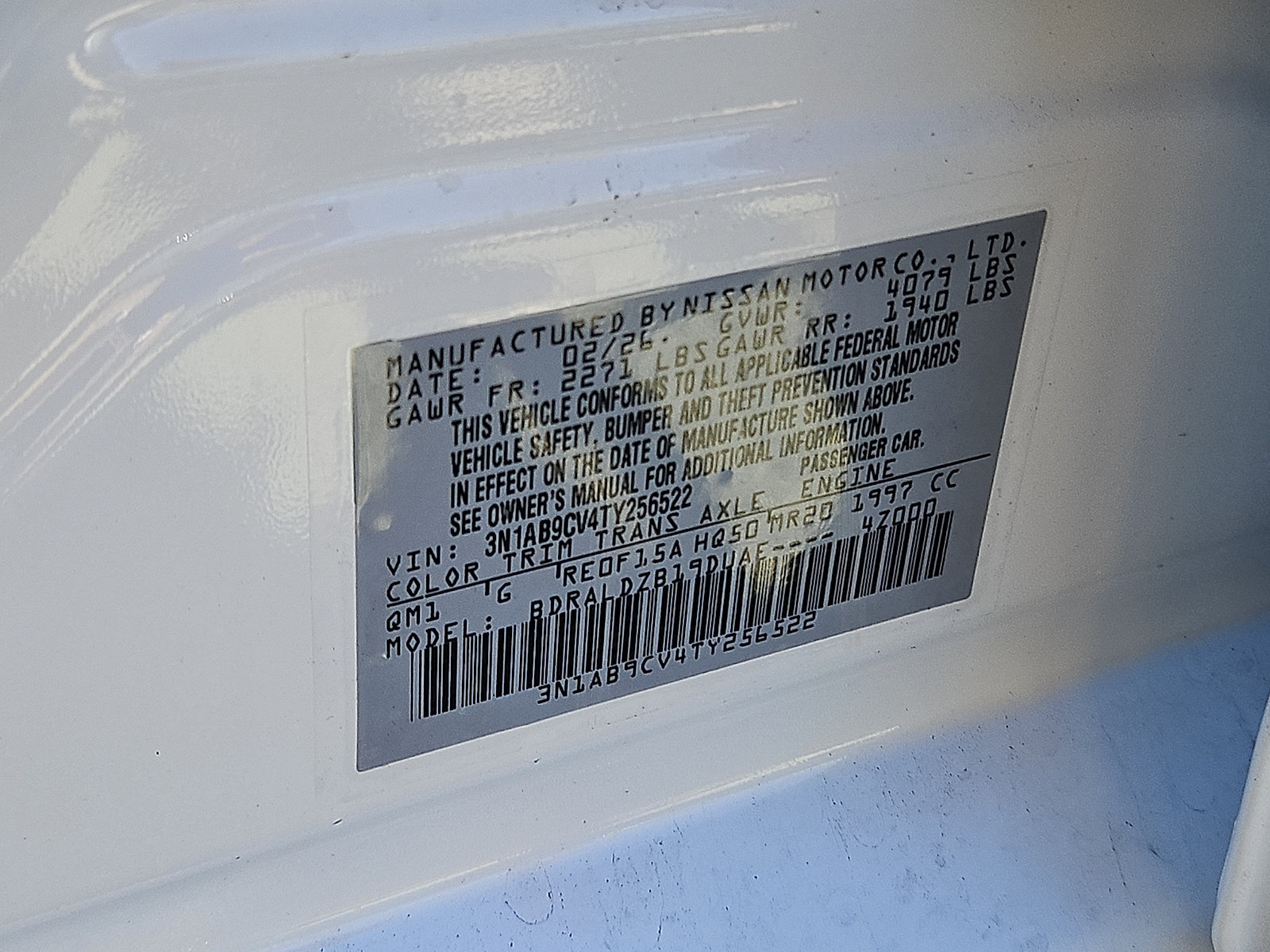 New 2026 Nissan Sentra SV w/ SV Convenience Package FWD image 20