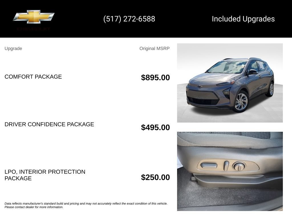 Certified 2023 Chevrolet Bolt EUV LT w/ Comfort Package FWD image 15