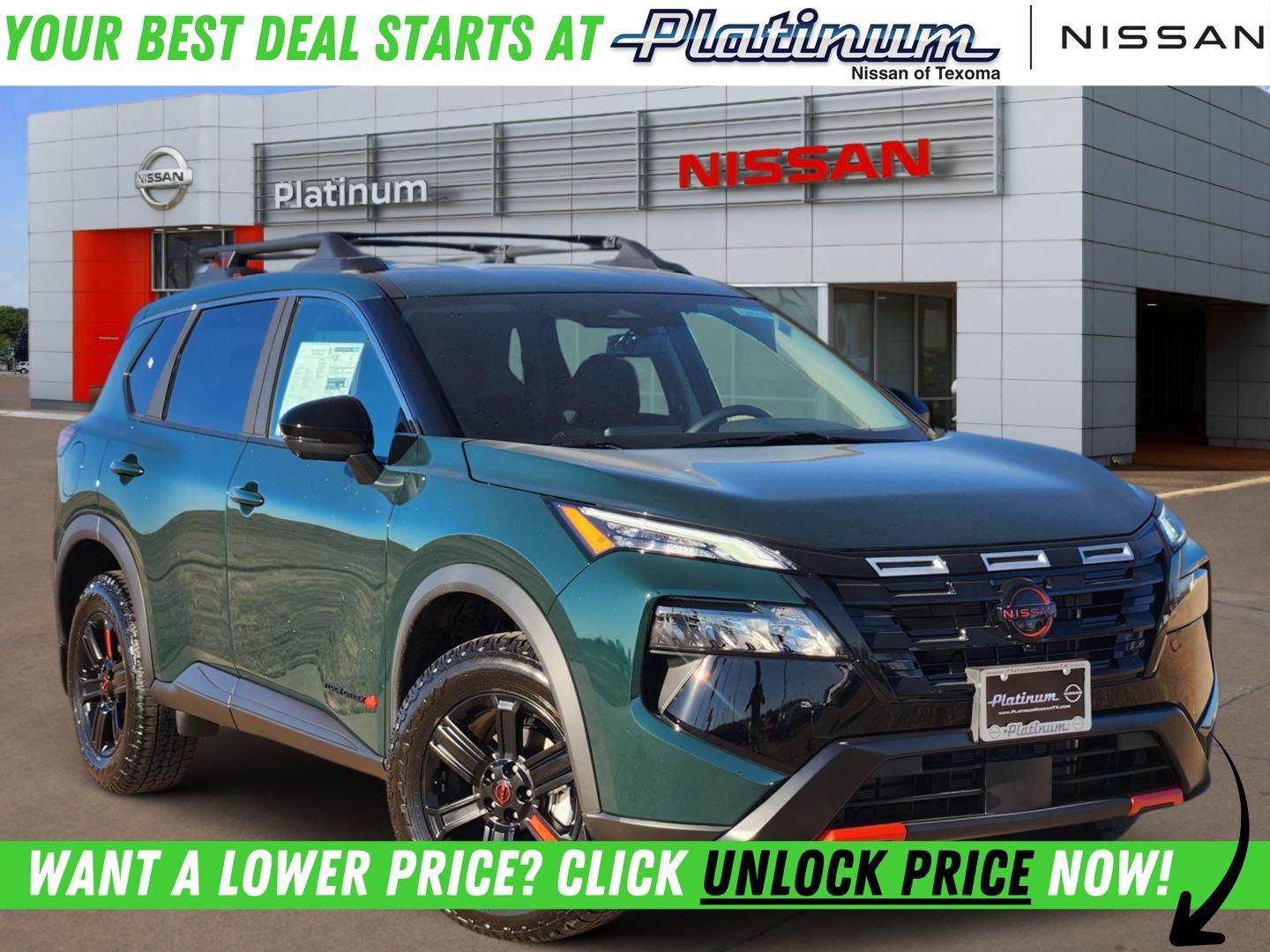 New 2026 Nissan Rogue SV w/ Rock Creek Premium Package