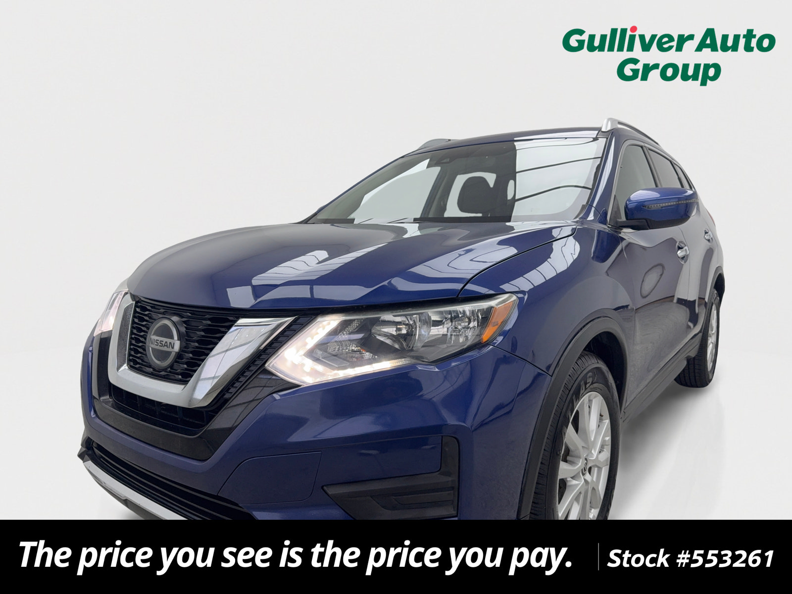 Used 2019 Nissan Rogue SV FWD image 1