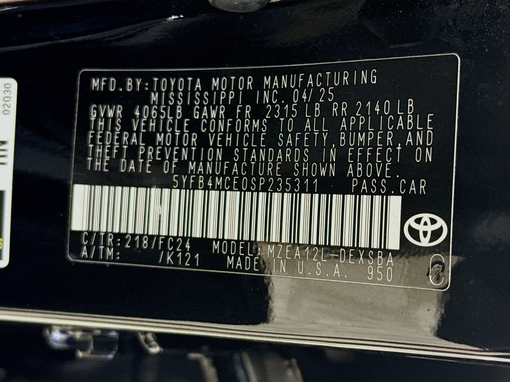 Used 2025 Toyota Corolla FX w/ Convenience Package FWD image 40
