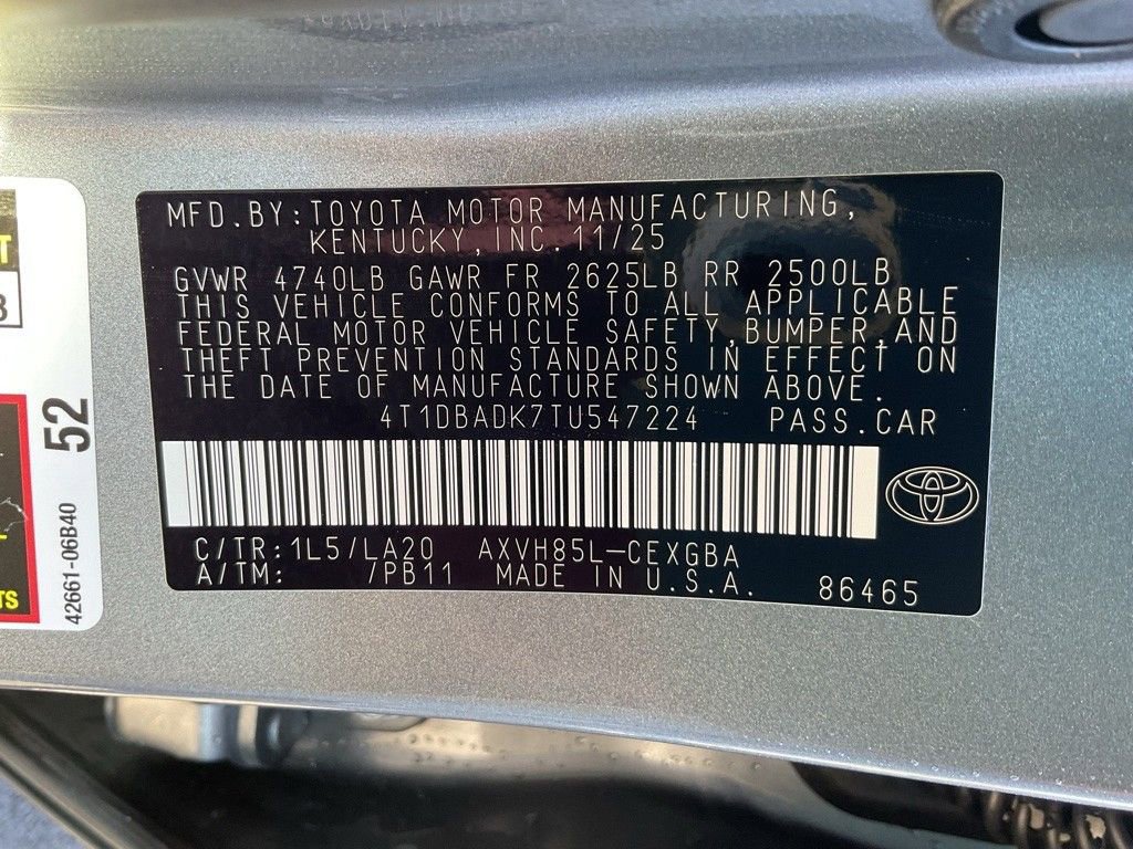 New 2026 Toyota Camry XLE AWD/4WD image 41