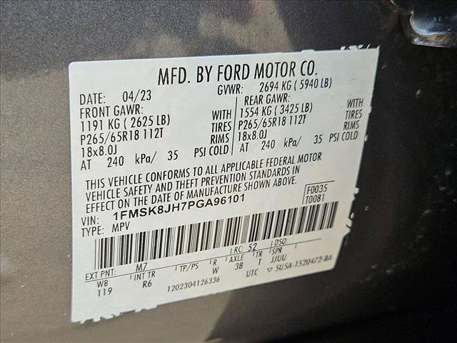 Used 2023 Ford Explorer Timberline w/ Timberline Technology Package AWD/4WD image 27