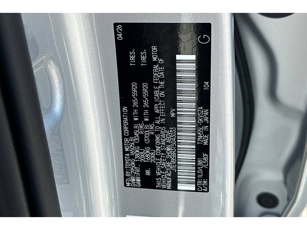 New 2026 Toyota 4Runner Platinum AWD/4WD image 34