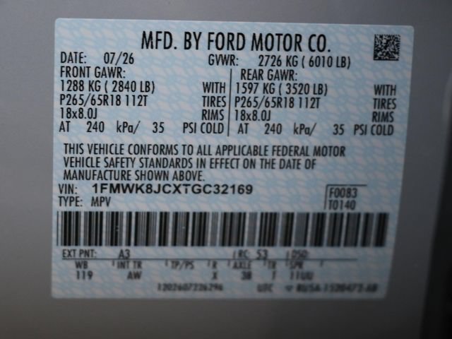 New 2026 Ford Explorer Tremor w/ Tremor Ultimate Package AWD/4WD image 33