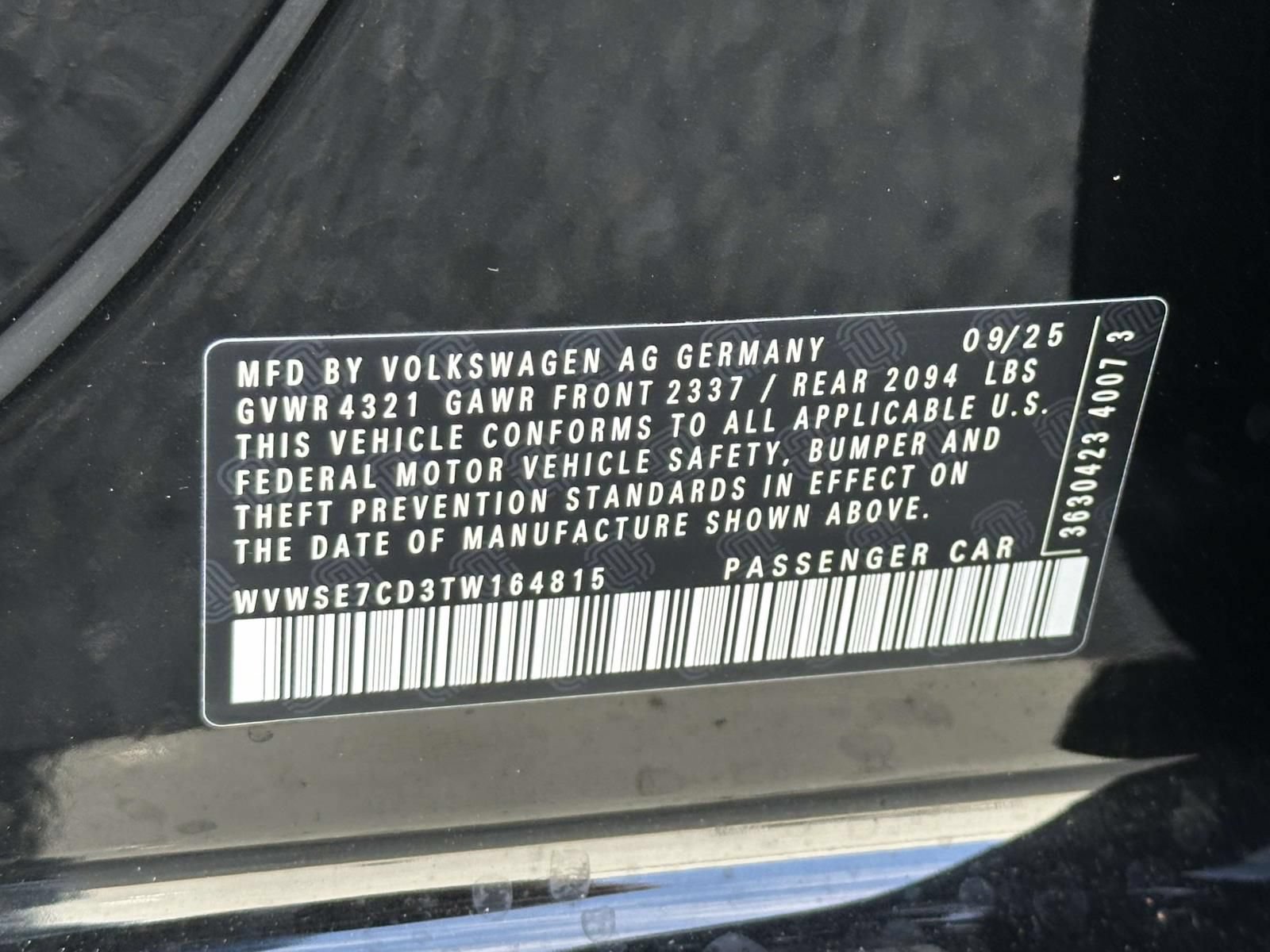 New 2026 Volkswagen GTI SE FWD image 16