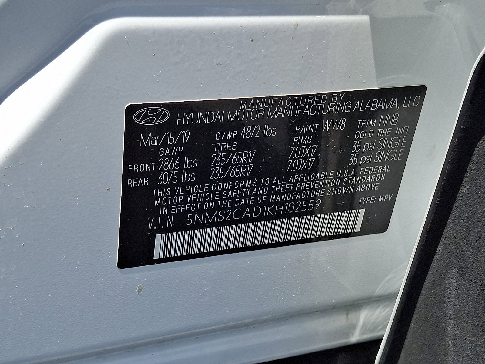 Used 2019 Hyundai Santa Fe SE AWD/4WD image 26