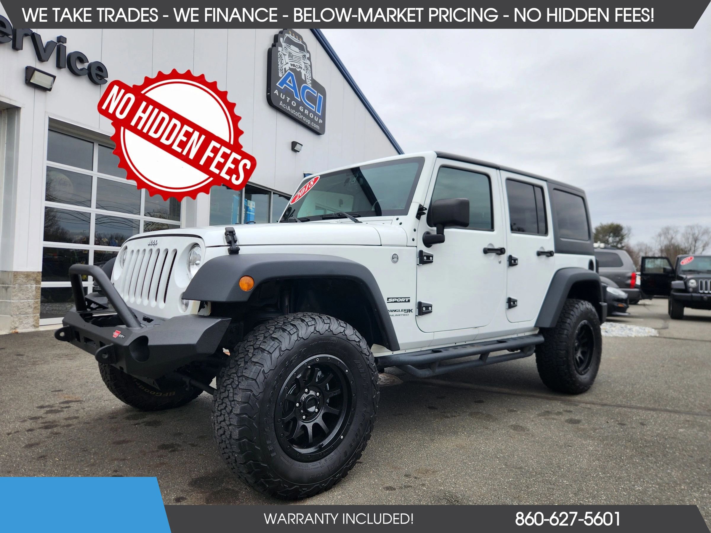 Used 2018 Jeep Wrangler Unlimited Sport S