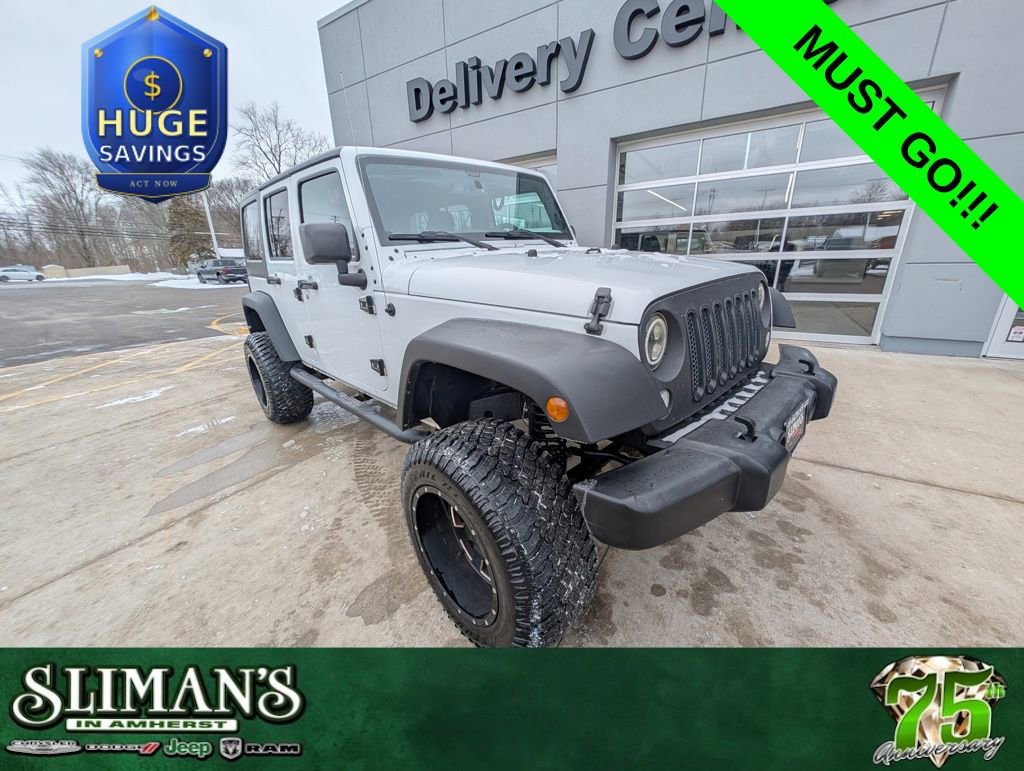 Used 2017 Jeep Wrangler Unlimited Sport w/ Quick Order Package 24S AWD/4WD image 1