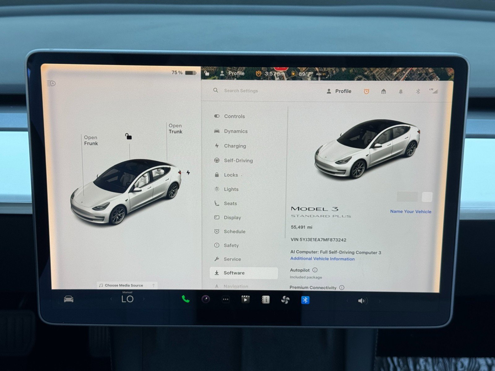 Used 2021 Tesla Model 3 Standard Range Plus image 31