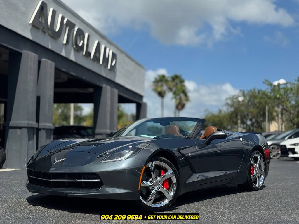 Used 2014 Chevrolet Corvette Stingray Convertible w/ 3LT Preferred Equipment Group RWD image 1