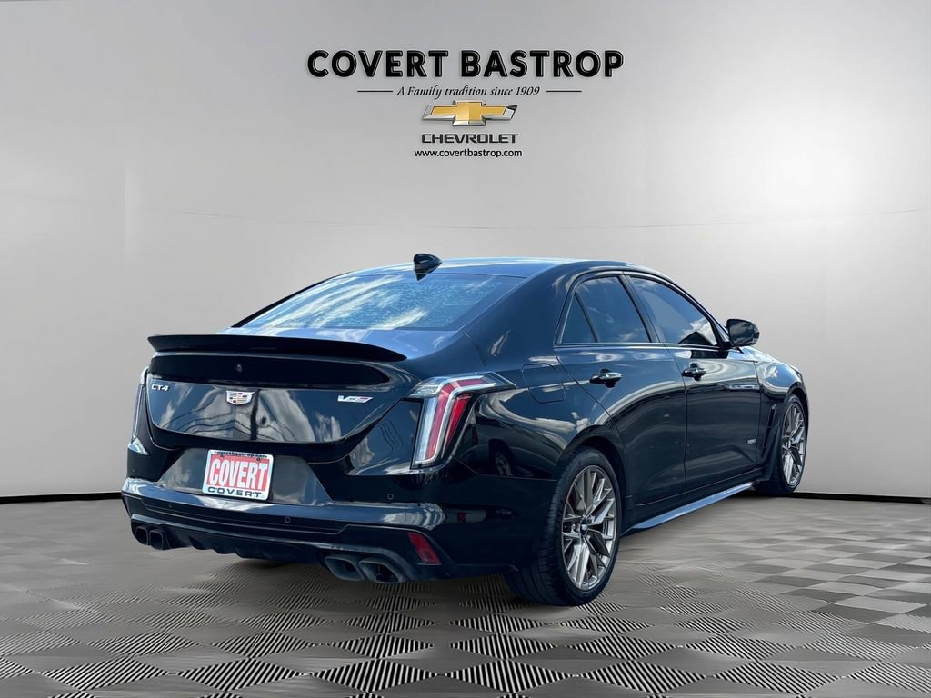 Used 2023 Cadillac CT4 V Blackwing w/ LPO, Bronce Accent Package RWD image 6