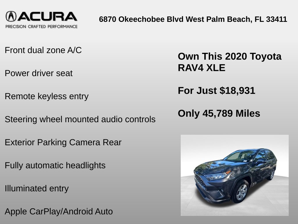 Used 2020 Toyota RAV4 XLE FWD image 6