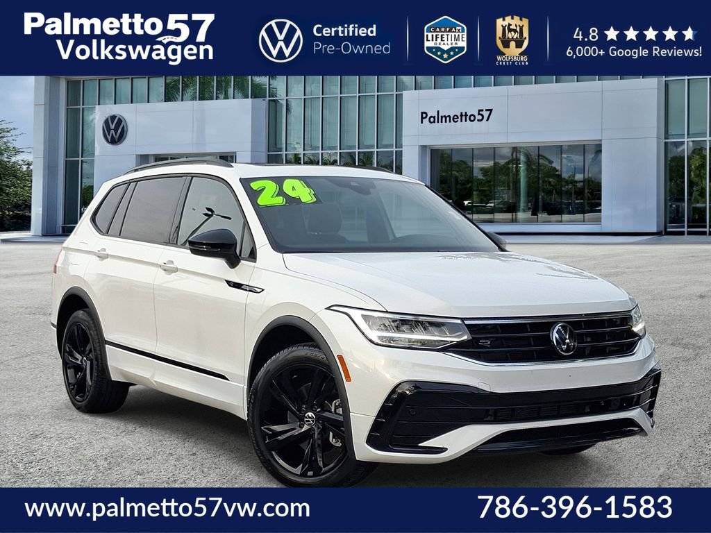 Certified 2024 Volkswagen Tiguan SE R-Line FWD image 1